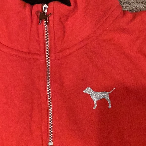 PINK red sweatshirt - Picture 2 of 5